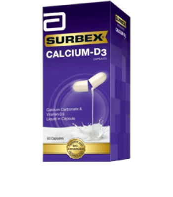 SURBEX CALCIUM-D3 60S