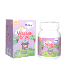 Shine Vitamin C-100 Chewable Tablet (Grape) 100s