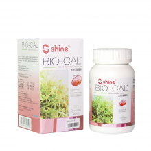 Shine Bio-Cal Natural Seaweed Calcium Chewable Tablet (Peach Flavour)