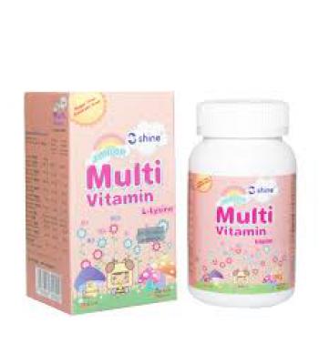 Shine Junior Multivitamin Plus Chewable Tablet (Tutti-Frutti Flavour)